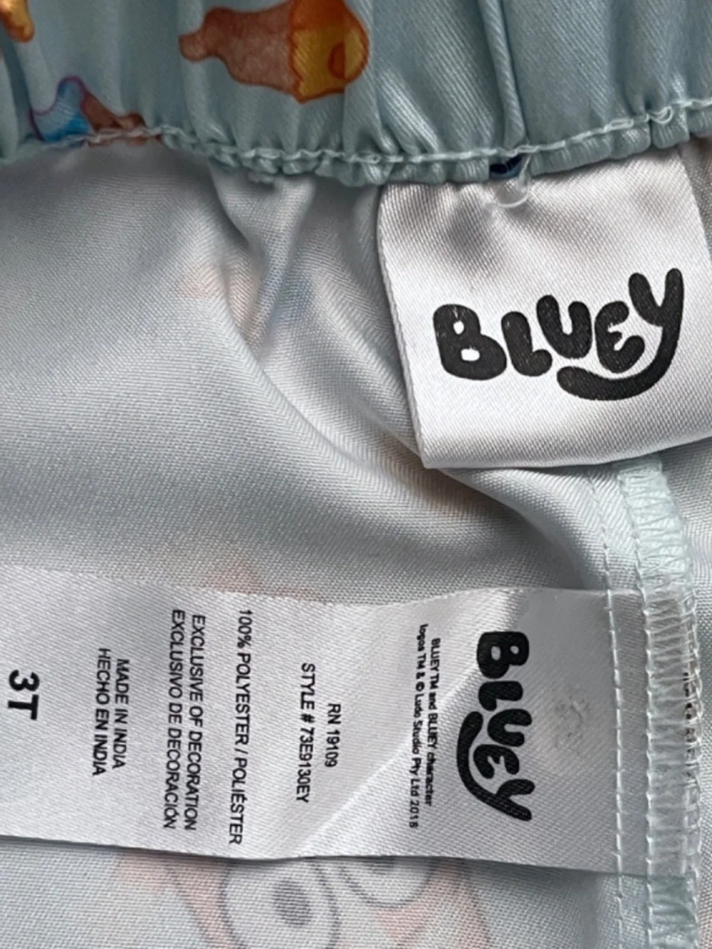Bluey Bingo Matching Family Tank Top & Shorts Outfit Set Size 3T